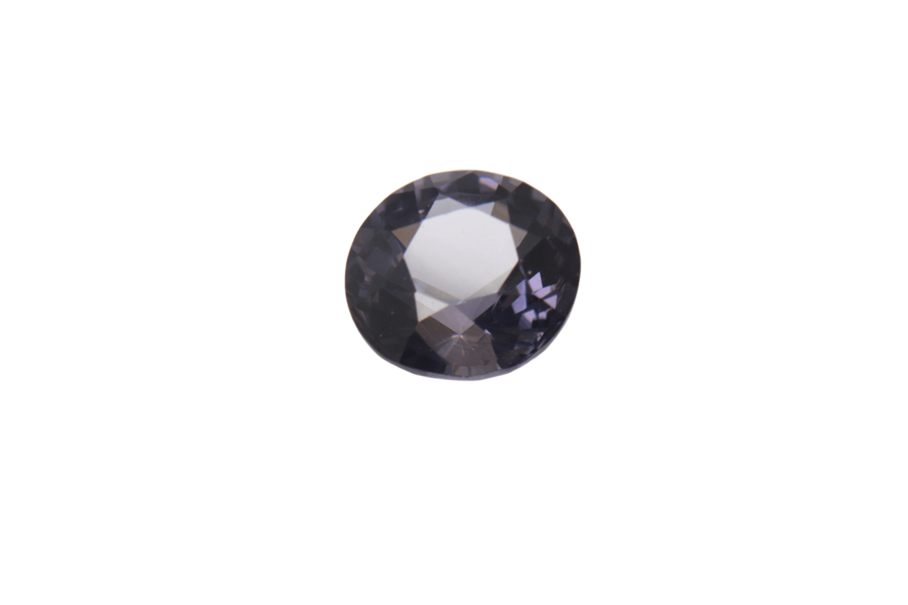 0.8ct Purple Spinel VVS Oval Shape (5.5x3.5x0 mm) Unheated gemstone from Sri Lanka