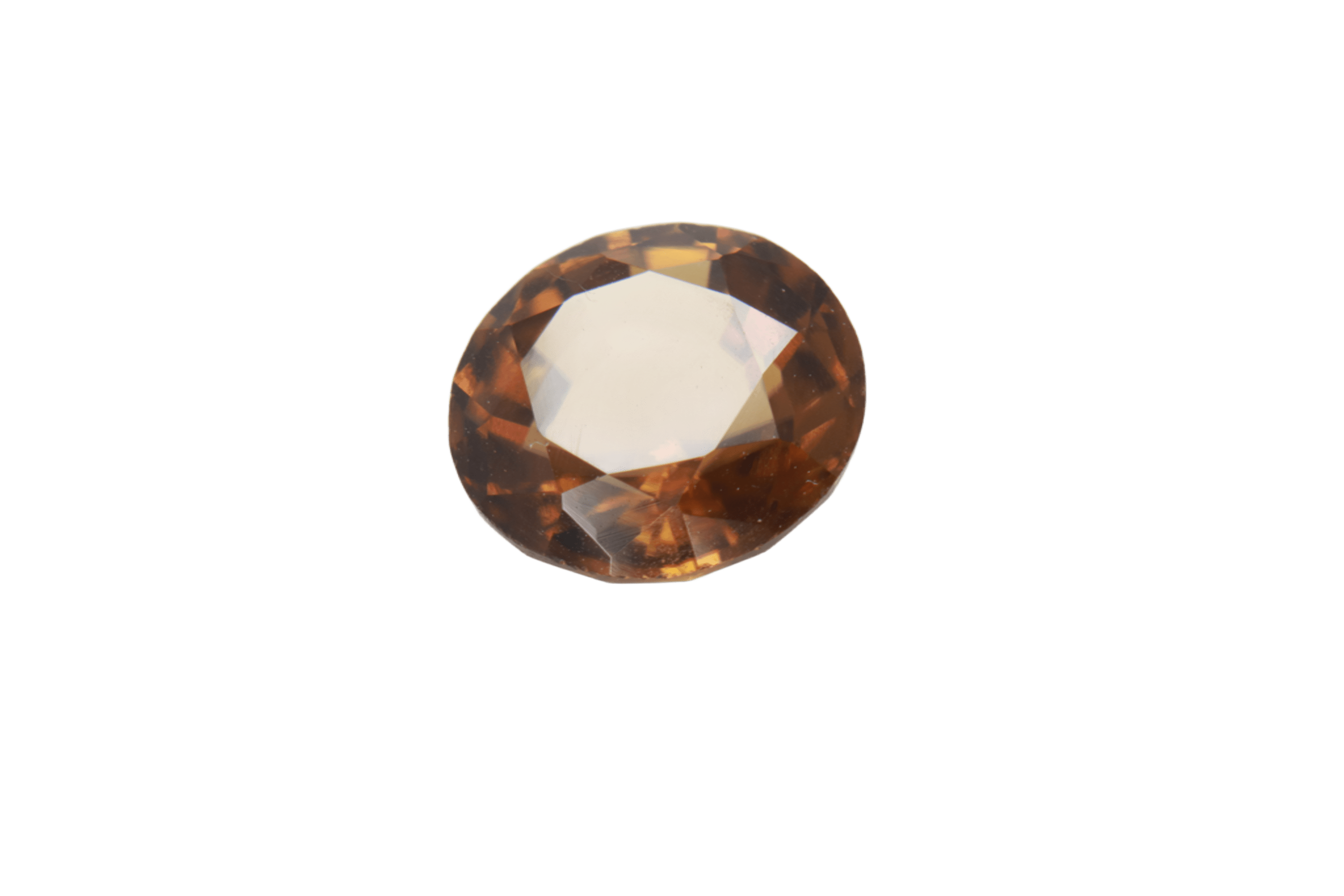 1.1ct Dark Orange Spinel VVS Oval Shape (6.6x3.6x0 mm) Unheated gemstone from Sri Lanka