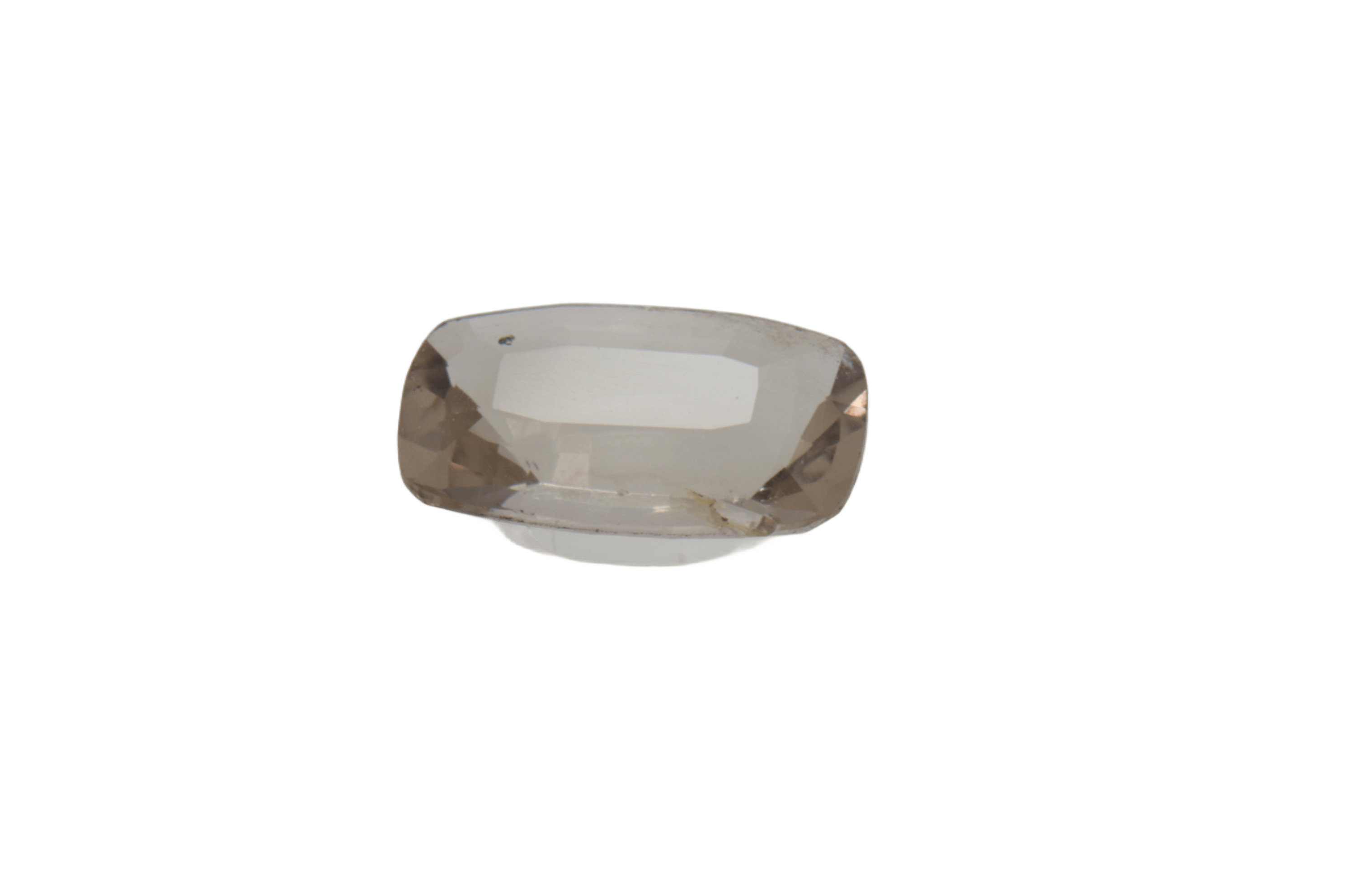 0.7ct White - Off Spinel SI1 Fancy Cushion Shape (7.3x4.4x2.8 mm) Unheated gemstone from Sri Lanka