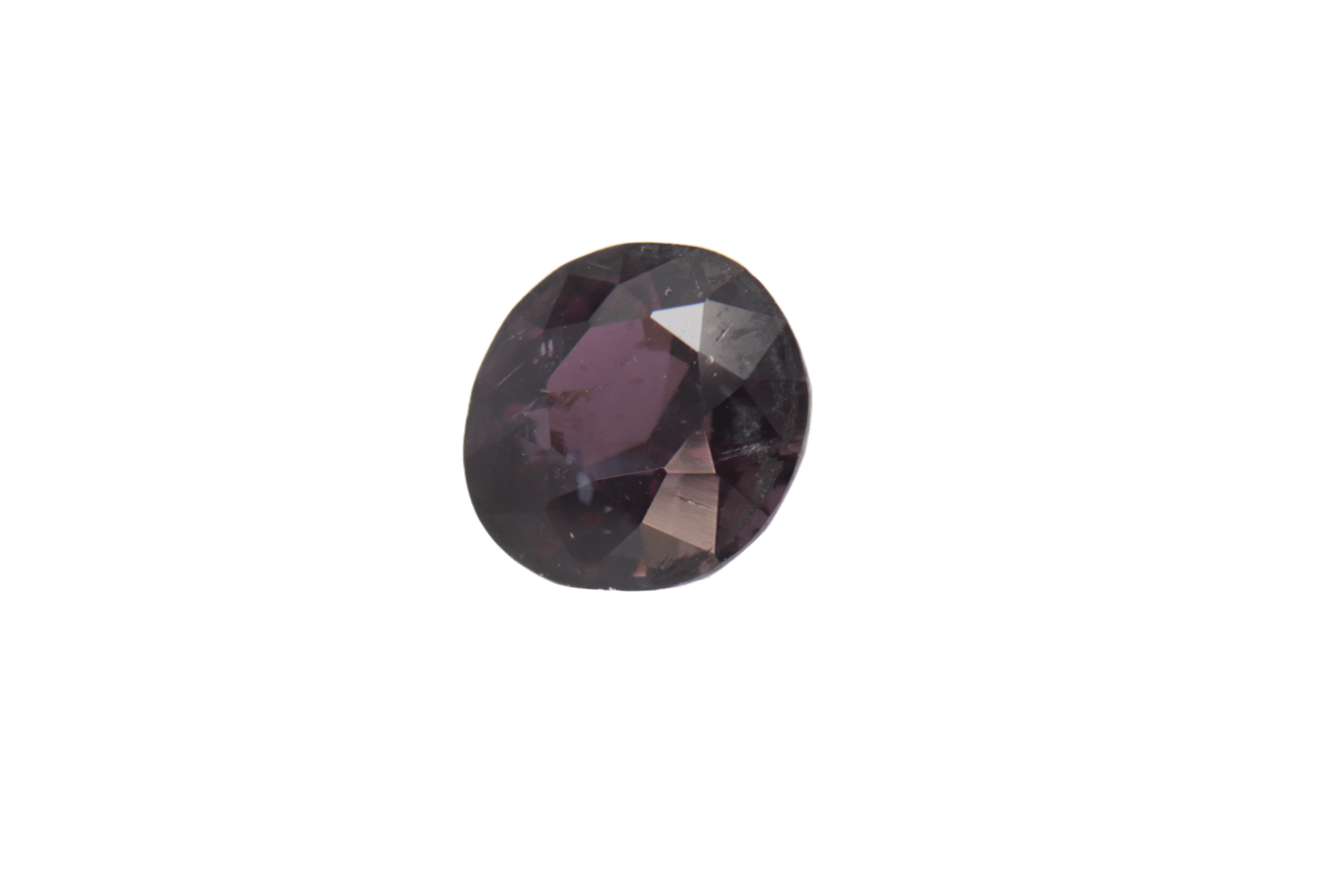 0.8ct Purple Spinel Vs Round Shape (0x5.4x3.8 mm) Unheated gemstone from Sri Lanka