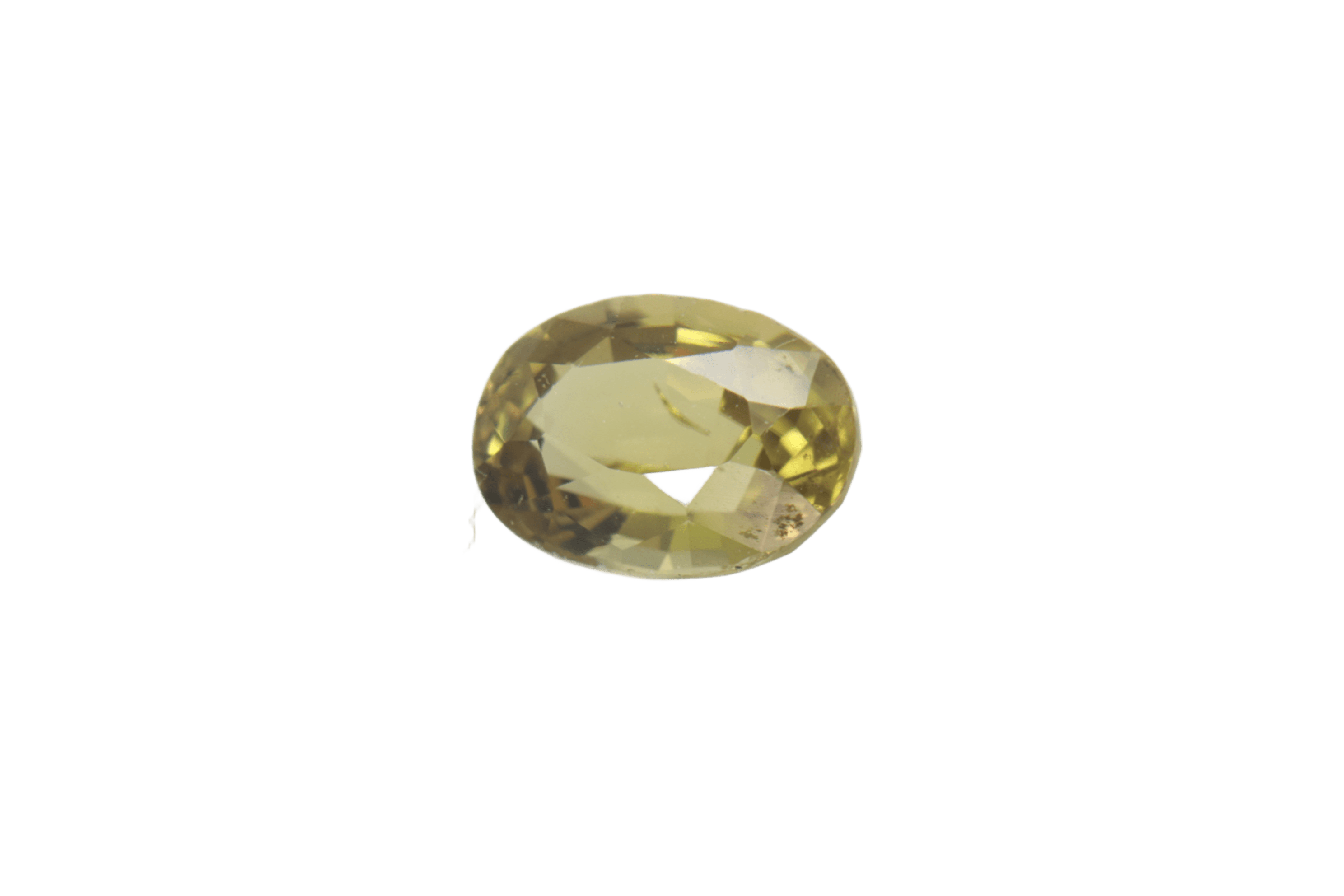 0.7ct Light Goldenrod Yellow Spinel VVS Oval Shape (6.3x4.5x3.3 mm) Unheated gemstone from Sri Lanka
