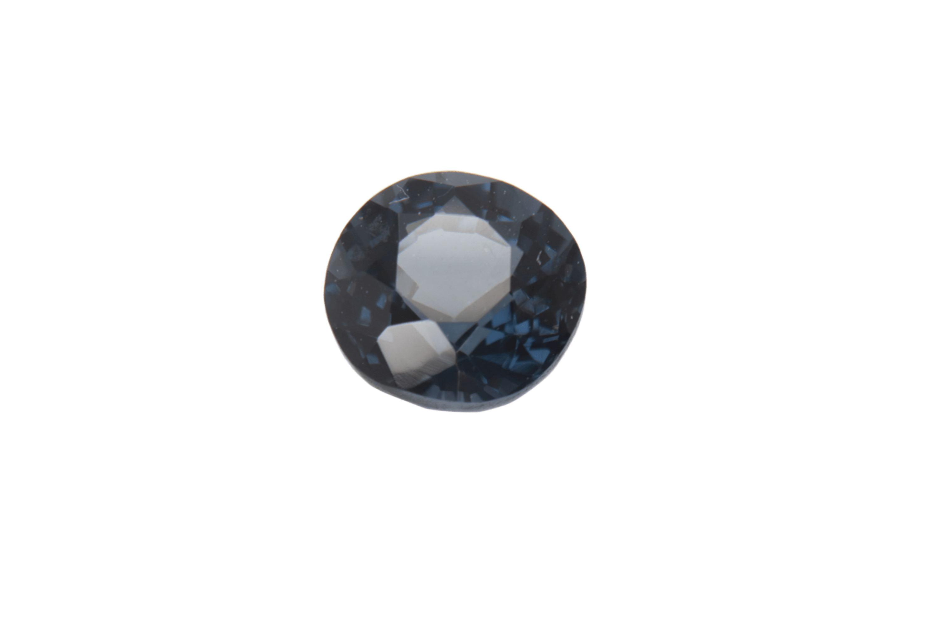 1.1ct Cobolt Spinel VVS Round Shape (0x5.9x4.1 mm) Unheated gemstone from Sri Lanka