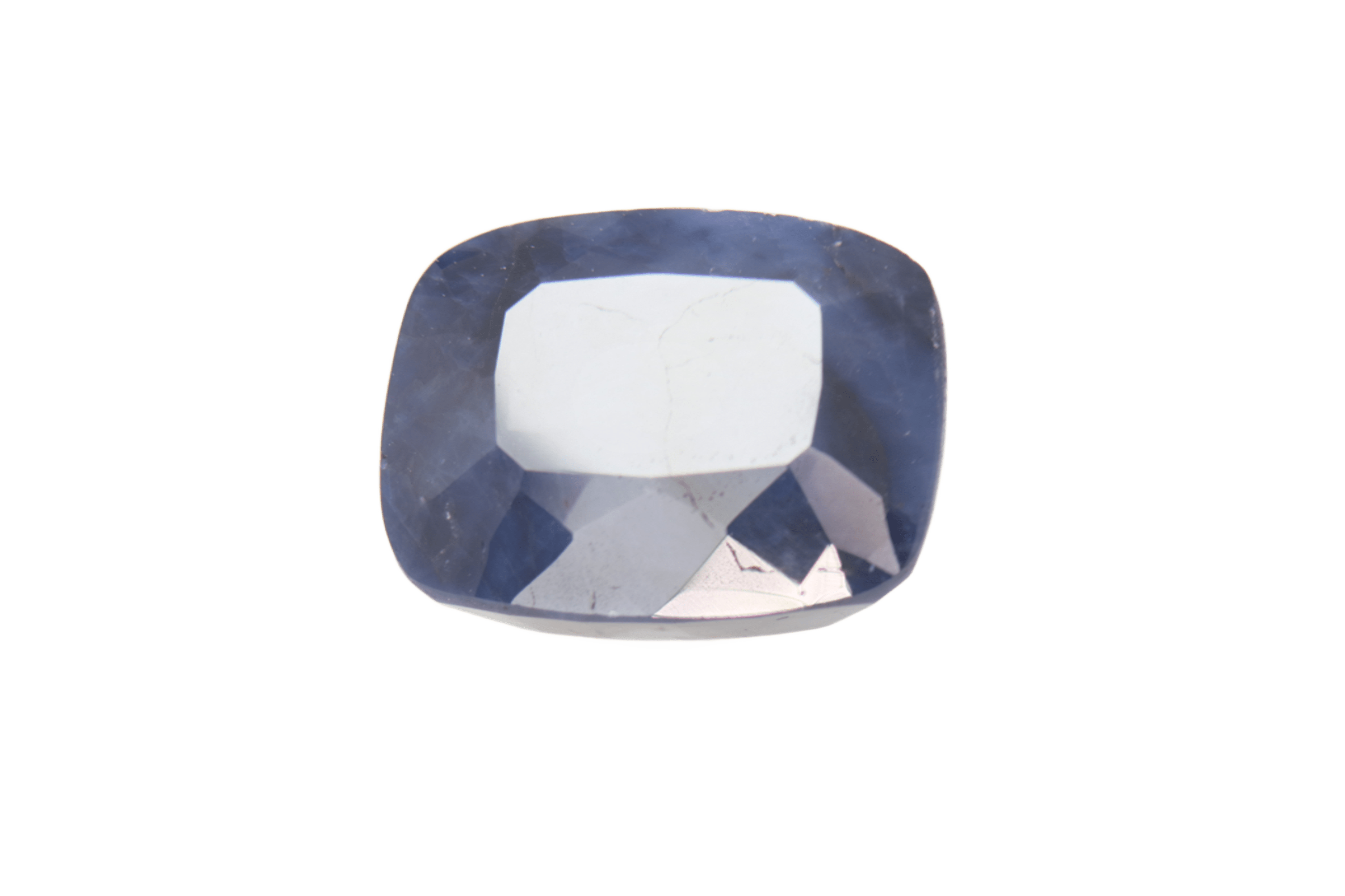 9.8ct Blue Sapphire SI1 Fancy Cushion Shape (12.5x10.6x7.4 mm) Heated gemstone from Sri Lanka
