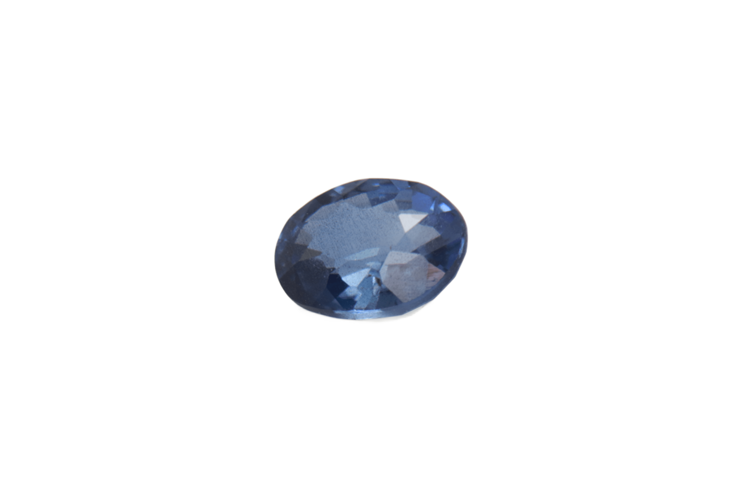 0.6ct Dark Blue Sapphire Vs1 Oval Shape (5.4x4.2x2.6 mm) Unheated gemstone from Sri Lanka