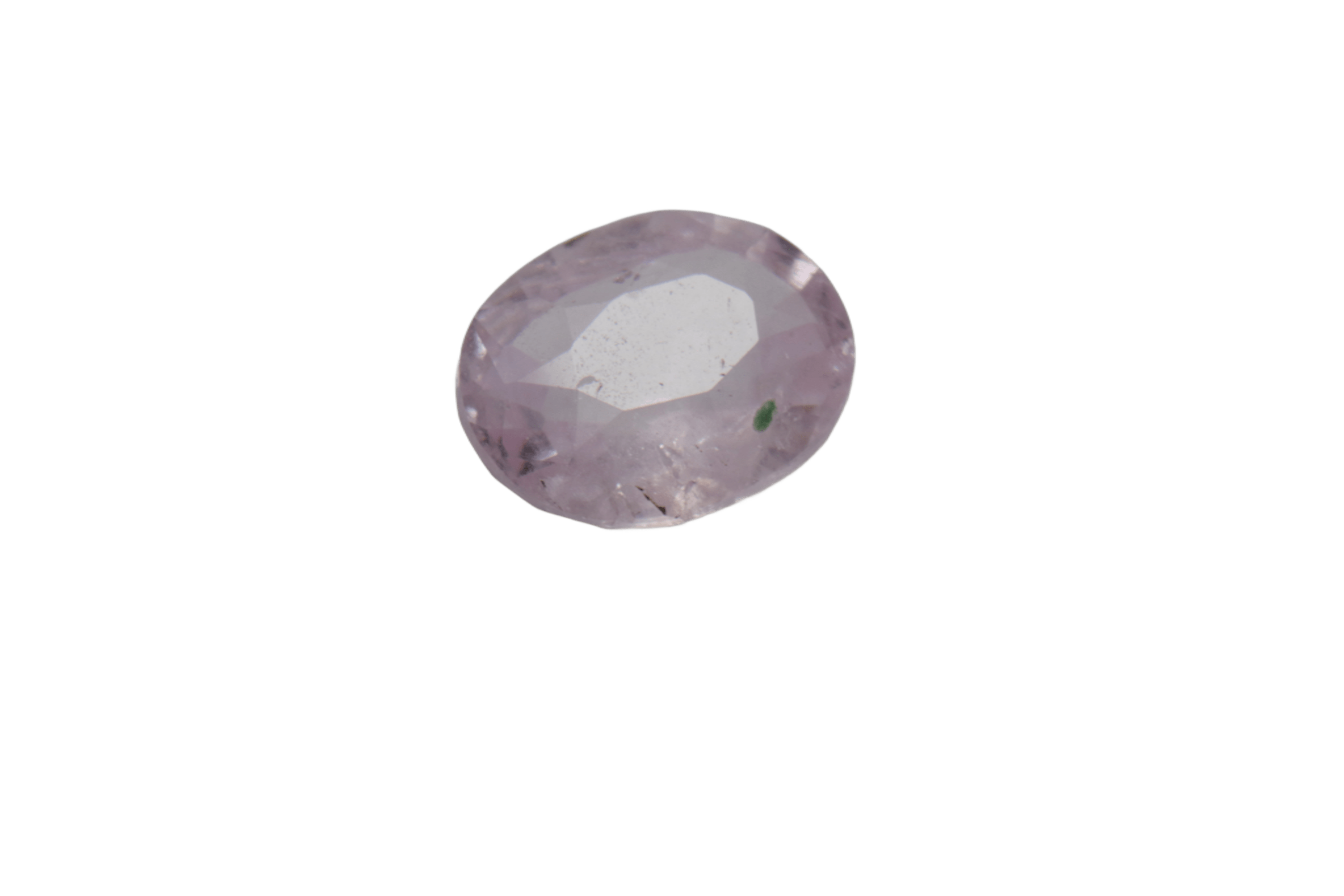 0.8ct Light Pink Sapphire Vs1 Oval Shape (6.2x5.2x2.7 mm) Unheated gemstone from Sri Lanka
