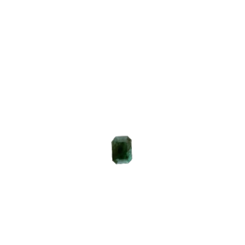 8.95ct Dark Green Emerald Twinning wisp Emerald Shape (14x10x9.4 mm) Unheated gemstone from Zambia