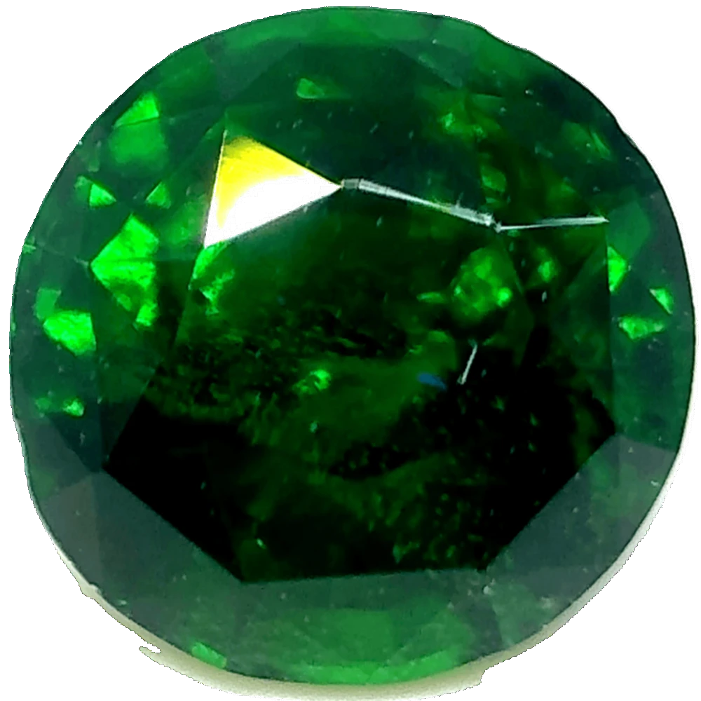 1.98ct Forest Green Garnet Vs Oval Shape (7.82x6.63x5.11 mm) Unheated gemstone from Sri Lanka