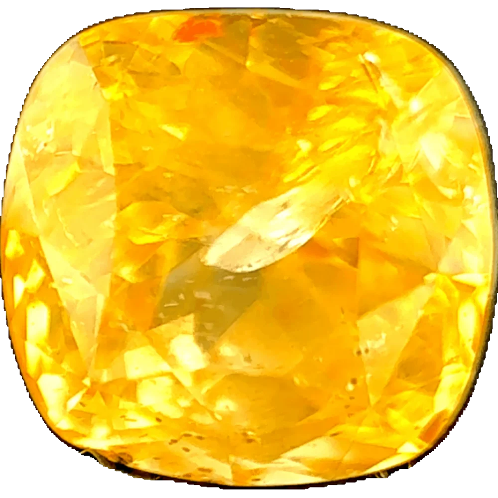 2.85ct Yellow Sapphire Vs Oval Shape (7.9x7.8x6.5 mm) UNHEATED gemstone