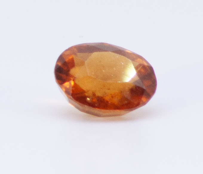 2.5ct Orange Citrine VVS1 Oval Shape (8.6x7.3x4.7 mm) Unheated gemstone from Sri Lanka