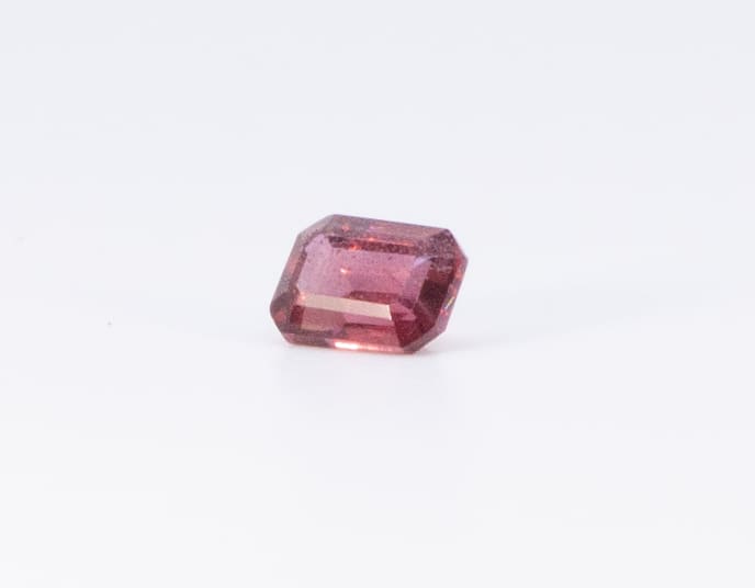 1.5ct Pink Tourmaline SI1 Emerald Shape (7.2x5.3x3.8 mm) Unheated gemstone from Sri Lanka