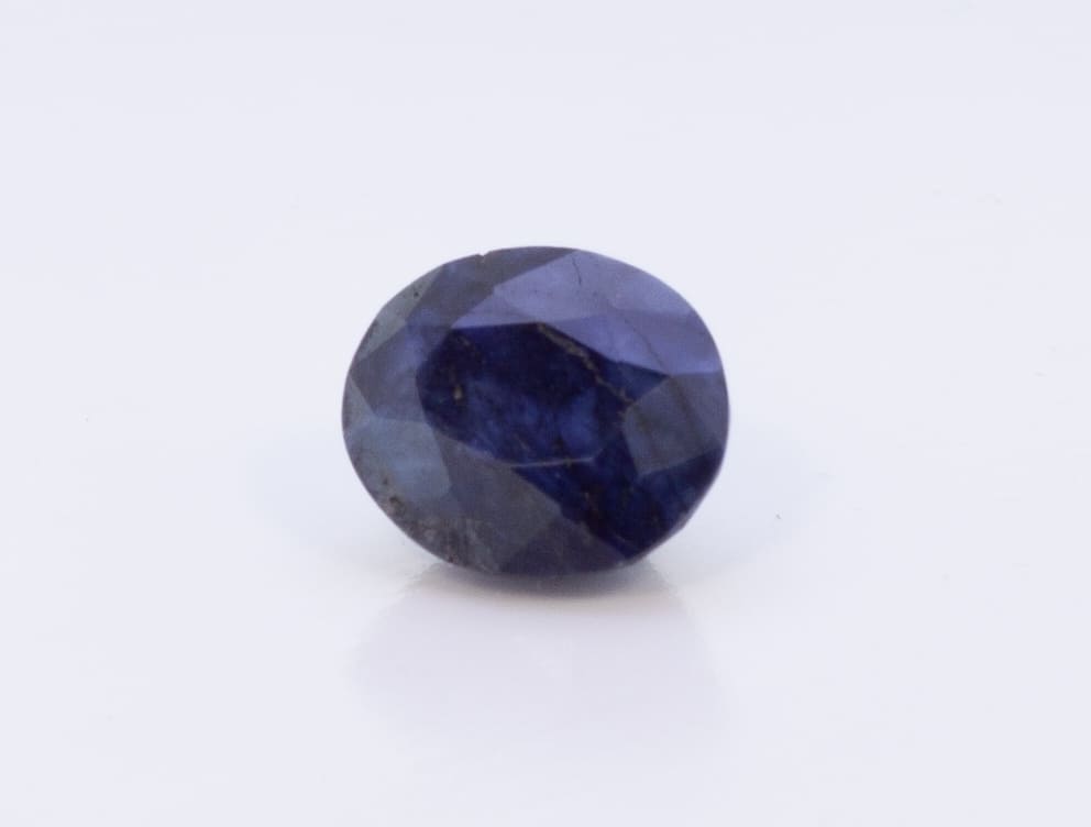 6.5ct Blue Sapphire VVS Oval Shape (11x9.6x7 mm) Heated gemstone from Sri Lanka