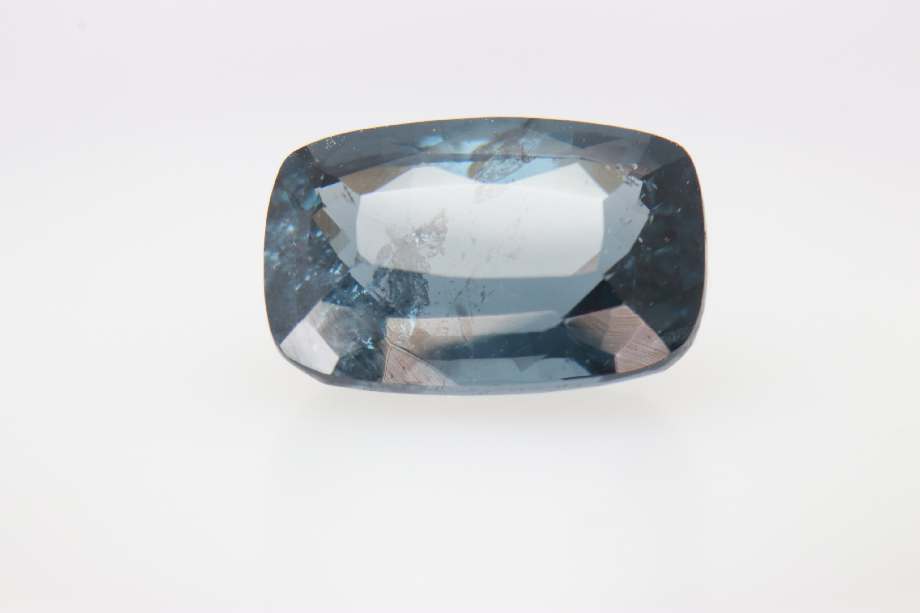 3ct Blue Spinel Cloud Asscher Shape (10x6.9x4.9 mm) Unheated gemstone from Sri Lanka