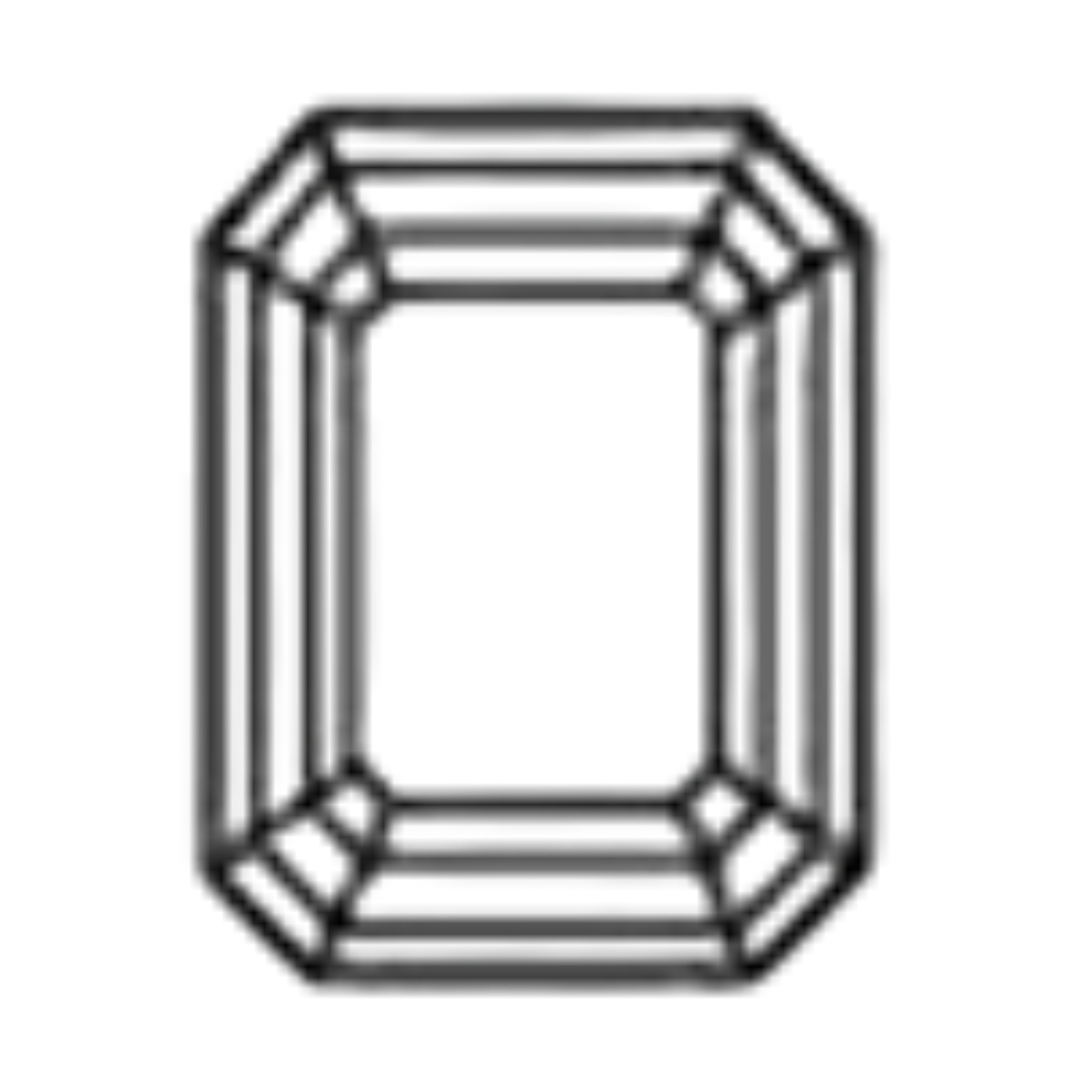 Emerald shape icon