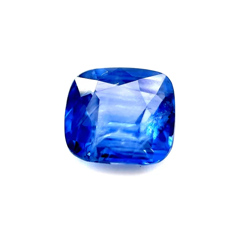1.25ct Cornflower Blue Sapphire VVS Cushion Shape (6.2x5.6x3.4 mm) UNHEATED gemstone from Ceylon