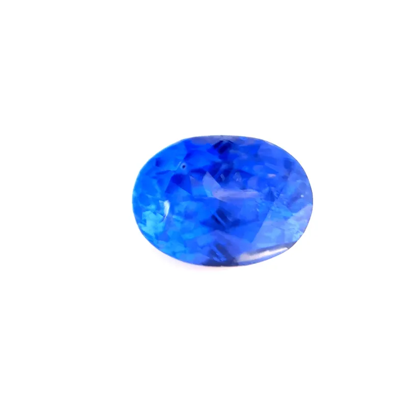1.25ct Blue Sapphire VVS Oval Shape (6.9x5x3.8 mm) UNHEATED gemstone from Ceylon