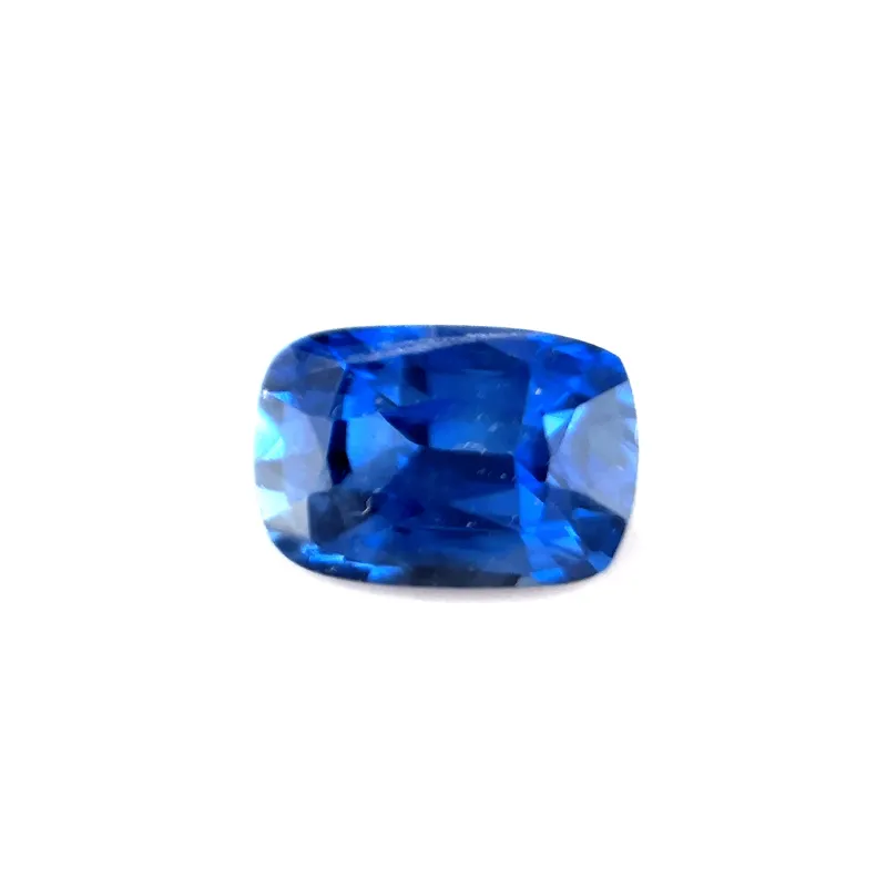 0.85ct Blue Sapphire VVS Cushion Shape (5.9x4x3 mm) UNHEATED gemstone from Ceylon