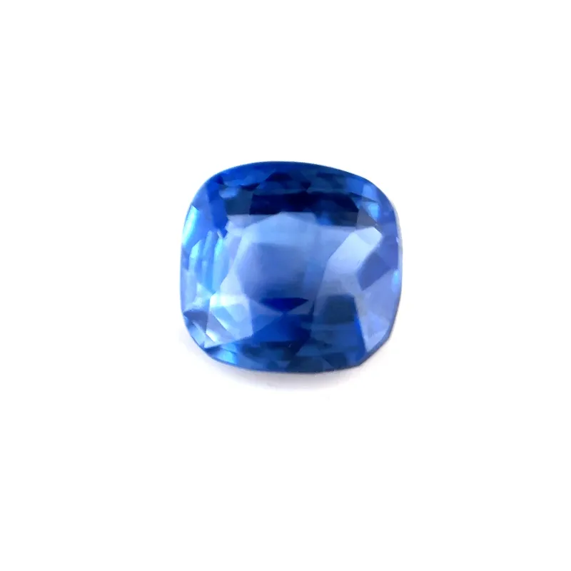 1.05ct Blue Sapphire Vs Cushion Shape (5.3x5.1x3.6 mm) UNHEATED gemstone from Ceylon
