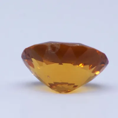 14ct Orange Garnet VVS Oval Shape (18.9x14.5x10.2 mm) Unheated gemstone from Sri Lanka
