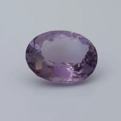 11.2ct Purple Amethyst VVS Oval Shape (16.9x13.9x8.5 mm) Unheated gemstone from Ceylon