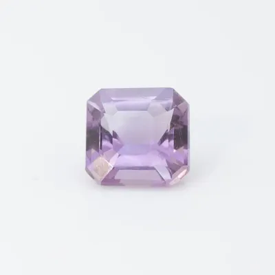 3.85ct Purple Amethyst VVS Antique Cushion Shape (9.5x9.5x6.3 mm) Unheated gemstone from Ceylon