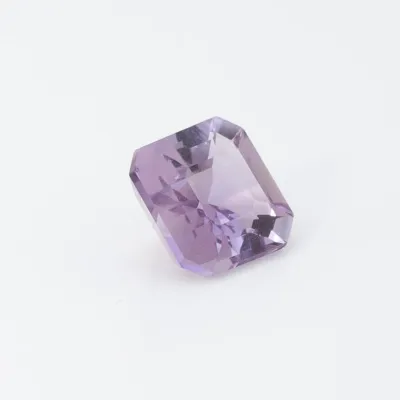 3.85ct Purple Amethyst VVS Antique Cushion Shape (9.5x9.5x6.3 mm) Unheated gemstone from Ceylon