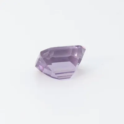 3.85ct Purple Amethyst VVS Antique Cushion Shape (9.5x9.5x6.3 mm) Unheated gemstone from Ceylon