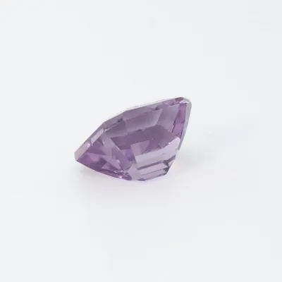 3.85ct Purple Amethyst VVS Antique Cushion Shape (9.5x9.5x6.3 mm) Unheated gemstone from Ceylon