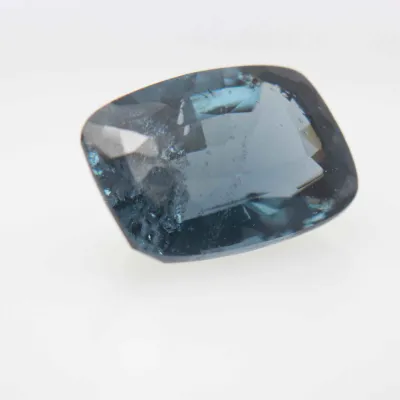 3ct Blue Spinel Cloud Fancy Cushion Shape (10x6.9x4.9 mm) Unheated gemstone from Sri Lanka