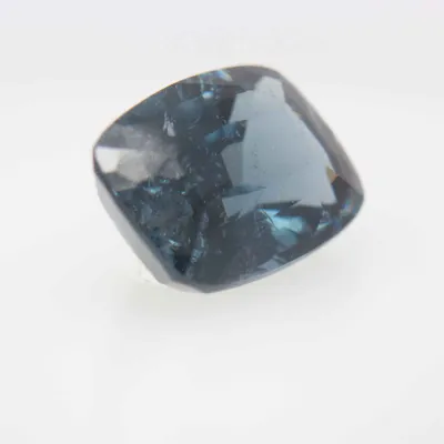 3ct Blue Spinel Cloud Fancy Cushion Shape (10x6.9x4.9 mm) Unheated gemstone from Sri Lanka