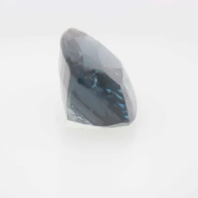 3ct Blue Spinel Cloud Fancy Cushion Shape (10x6.9x4.9 mm) Unheated gemstone from Sri Lanka