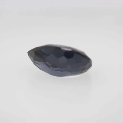 1.4ct Dark Blue Spinel SI1 Pear Shape (6x7.9x3.3 mm) Unheated gemstone from Ceylon
