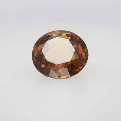 1.1ct Dark Orange Spinel VVS Oval Shape (6.6x3.6x0 mm) Unheated gemstone from Sri Lanka