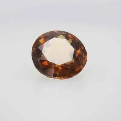 1.1ct Dark Orange Spinel VVS Oval Shape (6.6x3.6x0 mm) Unheated gemstone from Sri Lanka