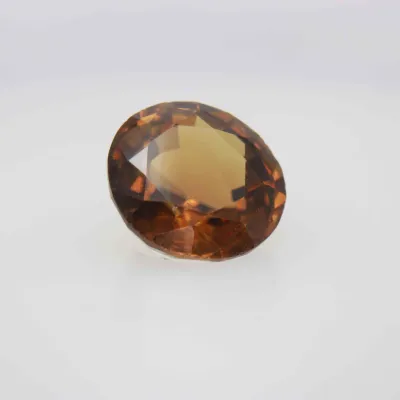 1.1ct Dark Orange Spinel VVS Oval Shape (6.6x3.6x0 mm) Unheated gemstone from Sri Lanka