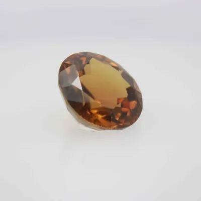 1.1ct Dark Orange Spinel VVS Oval Shape (6.6x3.6x0 mm) Unheated gemstone from Sri Lanka