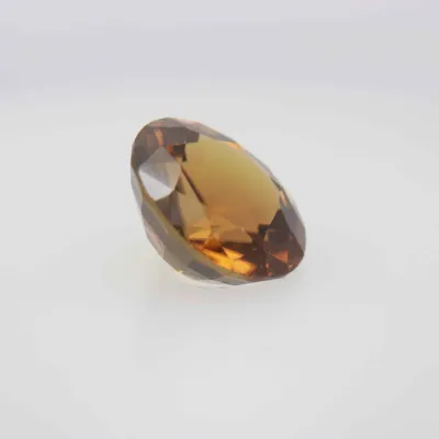 1.1ct Dark Orange Spinel VVS Oval Shape (6.6x3.6x0 mm) Unheated gemstone from Sri Lanka