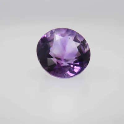 1.1ct Purple Spinel VVS Round Shape (0x6.2x4.5 mm) Unheated gemstone from Sri Lanka
