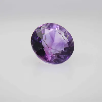 1.1ct Purple Spinel VVS Round Shape (0x6.2x4.5 mm) Unheated gemstone from Sri Lanka