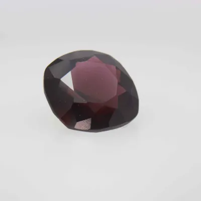 1.1ct Dark Red Spinel VVS1 Princess Shape (6.6x6.5x3.3 mm) Unheated gemstone from Sri Lanka