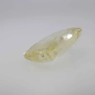 2ct Yellow Sapphire VVS1 Fancy Cushion Shape (8.7x6.4x3.2 mm) Unheated gemstone from Sri Lanka