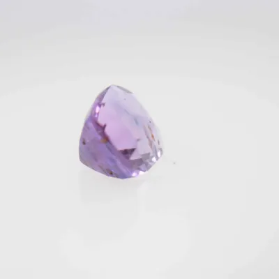 0.8ct Purple Sapphire Vs Fancy Cushion Shape (5.5x4.4x3.5 mm) Unheated gemstone from Ceylon