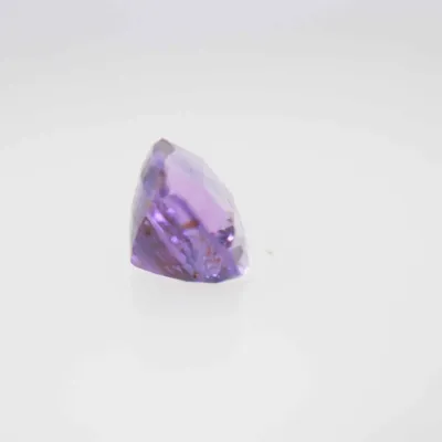 0.8ct Purple Sapphire Vs Fancy Cushion Shape (5.5x4.4x3.5 mm) Unheated gemstone from Ceylon