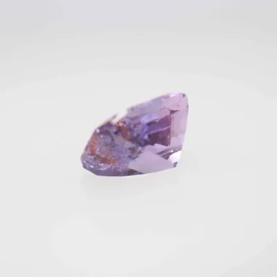 0.8ct Purple Sapphire Vs Fancy Cushion Shape (5.5x4.4x3.5 mm) Unheated gemstone from Ceylon