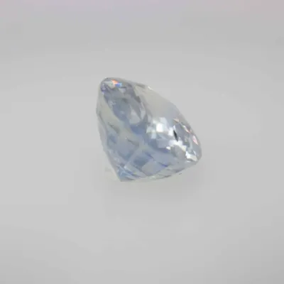 1.5ct Alice Blue Sapphire Vs1 Oval Shape (7.6x5.8x3.8 mm) Unheated gemstone from Ceylon