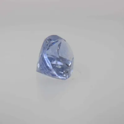 1ct Alice Blue Sapphire Vs1 Oval Shape (6.6x4.8x3.7 mm) Unheated gemstone from Ceylon