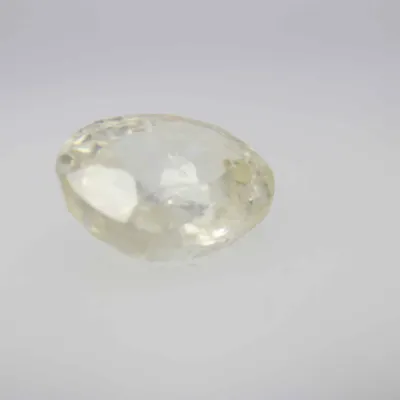 1.8ct Light Goldenrod Yellow Sapphire Vs1 Oval Shape (8.1x6.5x3.3 mm) Unheated gemstone from Sri Lanka