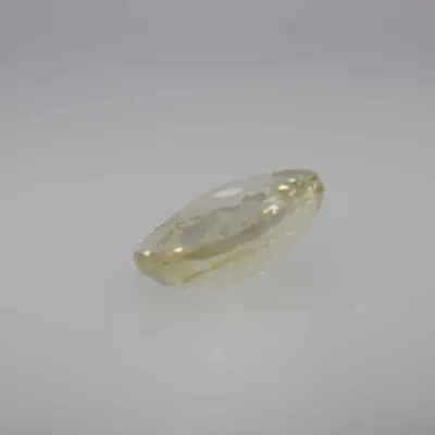 1.1ct Light Goldenrod Yellow Sapphire Vs1 Oval Shape (6.8x5.7x2.6 mm) Unheated gemstone from Sri Lanka