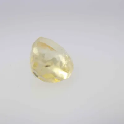 1.3ct Yellow Sapphire VVS1 Emerald Shape (6.7x5.2x3.6 mm) Unheated gemstone from Sri Lanka