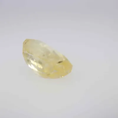 1.3ct Yellow Sapphire VVS1 Emerald Shape (6.7x5.2x3.6 mm) Unheated gemstone from Sri Lanka