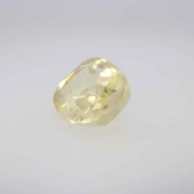 1.3ct Yellow Sapphire VVS1 Emerald Shape (6.7x5.2x3.6 mm) Unheated gemstone from Sri Lanka